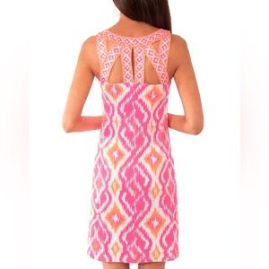 Gretchen Scott Designs Jersey Isosceles Dress in Kitt Ikat print Size XXS